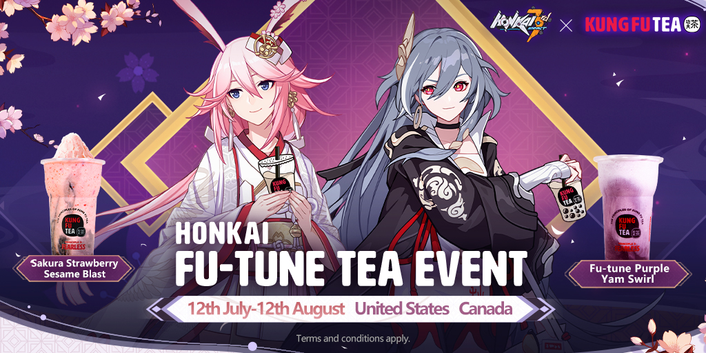 [Honkai Impact 3rd × Kung Fu Tea] Collab Start！