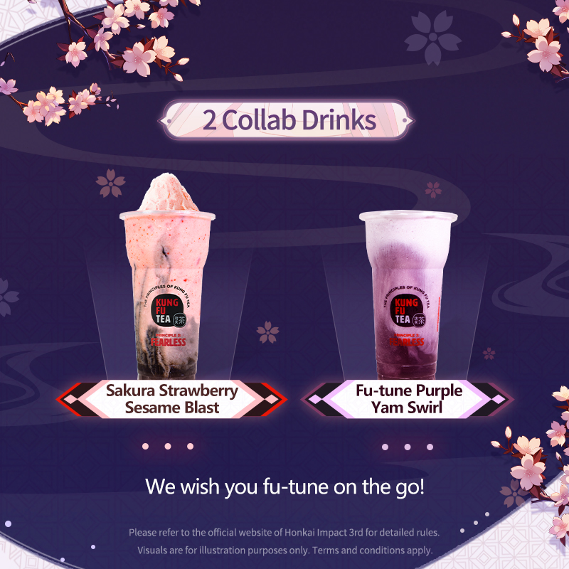  Honkai Impact 3rd Kung Fu Tea Collab Start 